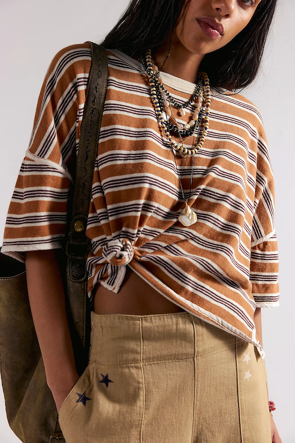 CLEAN RUGBY TEE - ALMOND