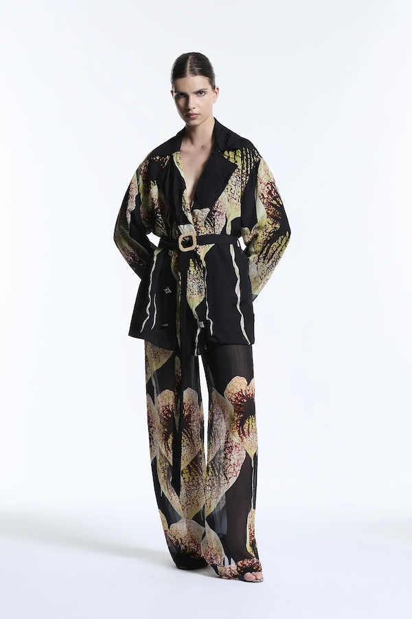 ARISTOLOCHIA ORGANZA MINI DRESS TRENCH