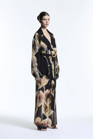 ARISTOLOCHIA ORGANZA MINI DRESS TRENCH