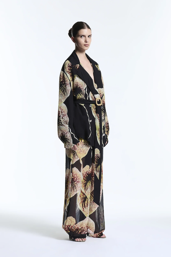 ARISTOLOCHIA ORGANZA MINI DRESS TRENCH