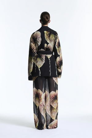 ARISTOLOCHIA ORGANZA MINI DRESS TRENCH