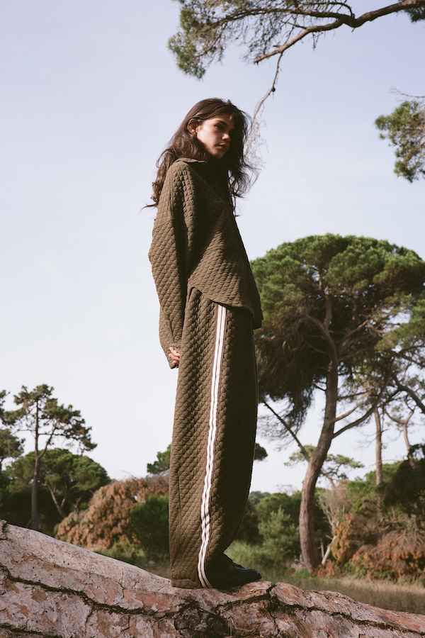 SABBIA QUILTED BALLOON PANT