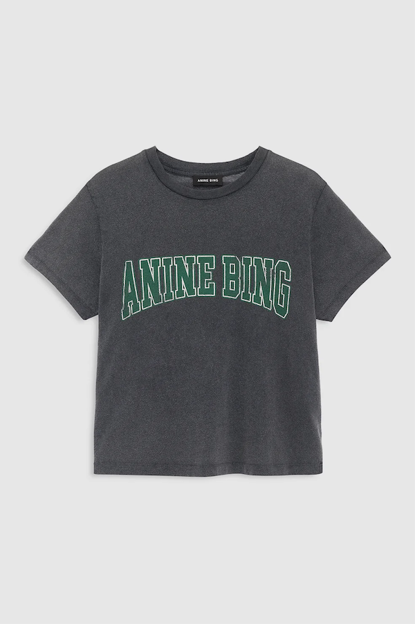 SHELLEY TEE - WASHED BLACK
