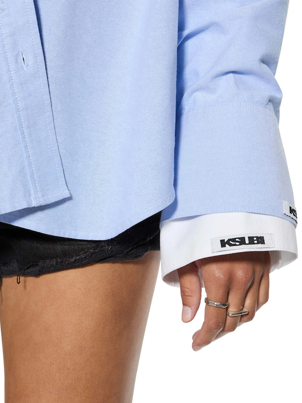 ASTRA L/S SHIRT BLUE OXFORD