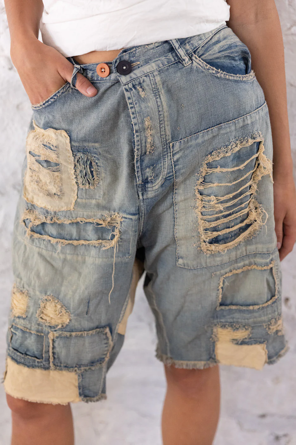 MINER DENIM SHORTS - SHORTS 037