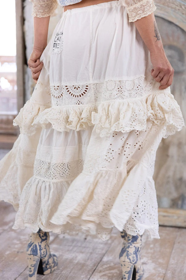 EYELET PISSARRO SKIRT - SKIRT 197