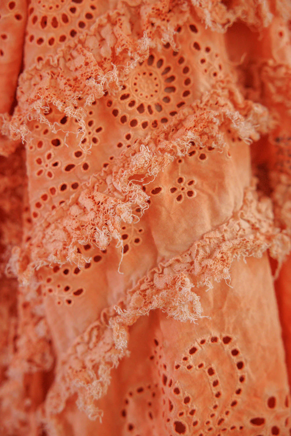 EYELET SKIRT - SKIRT 223 ARANCIA