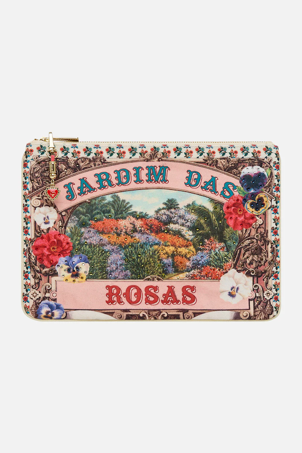 SMALL CANVAS CLUTCH