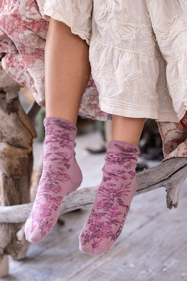 VOL DU JARDIN MP SOCKS - SOCKS 113 PURPLE MARTIN