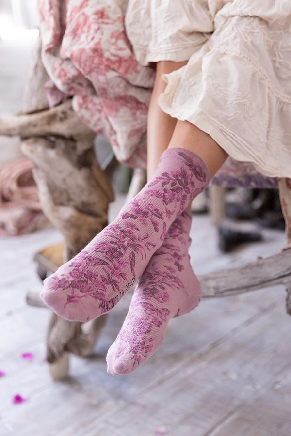 VOL DU JARDIN MP SOCKS - SOCKS 113 PURPLE MARTIN