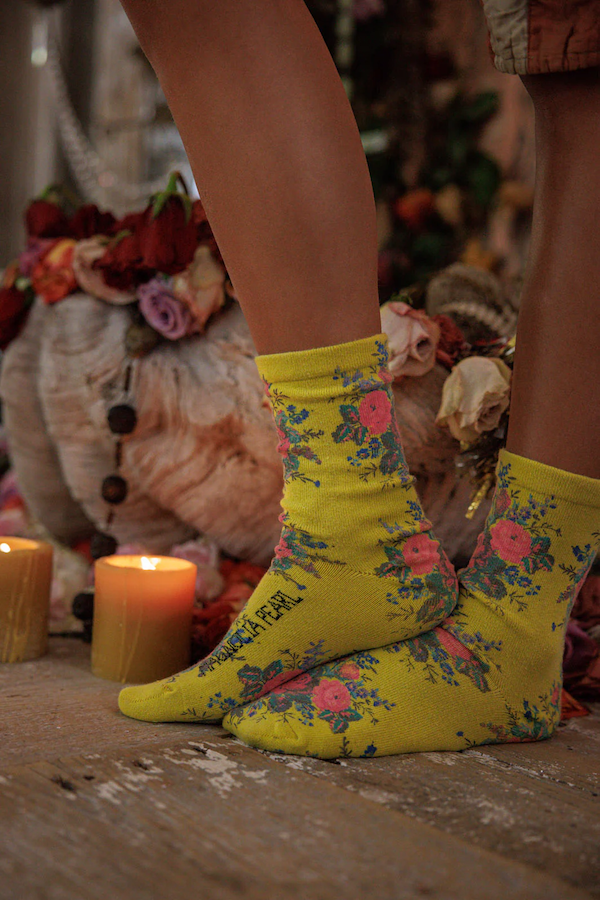 FLORAL MP SOCKS - SOCKS 141 CURTSY