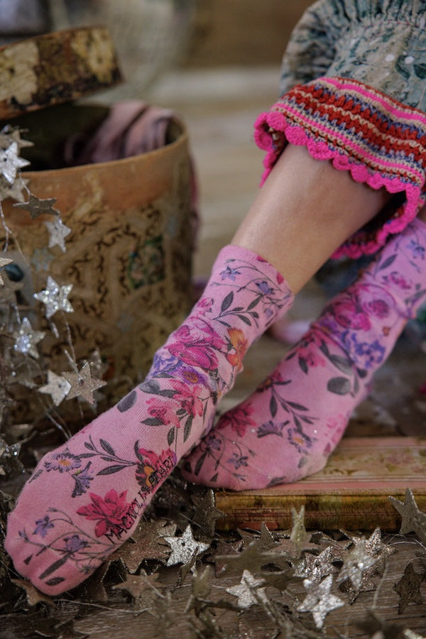 FLORAL MP SOCKS - SOCKS 141 VERVAIN
