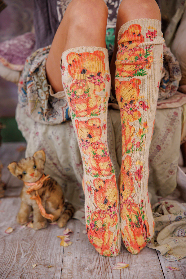 MISTER SUNSHINE BIG DIPPER SOCKS - SOCKS 145 LITTLE FLOWER