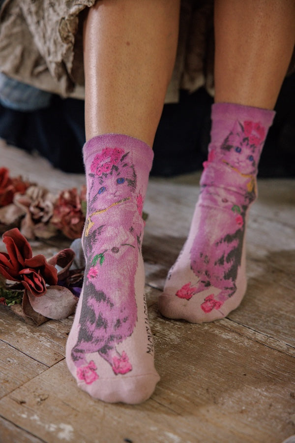 MARGARET MP SOCKS - SOCKS 174 ALLIUM DIP DYE