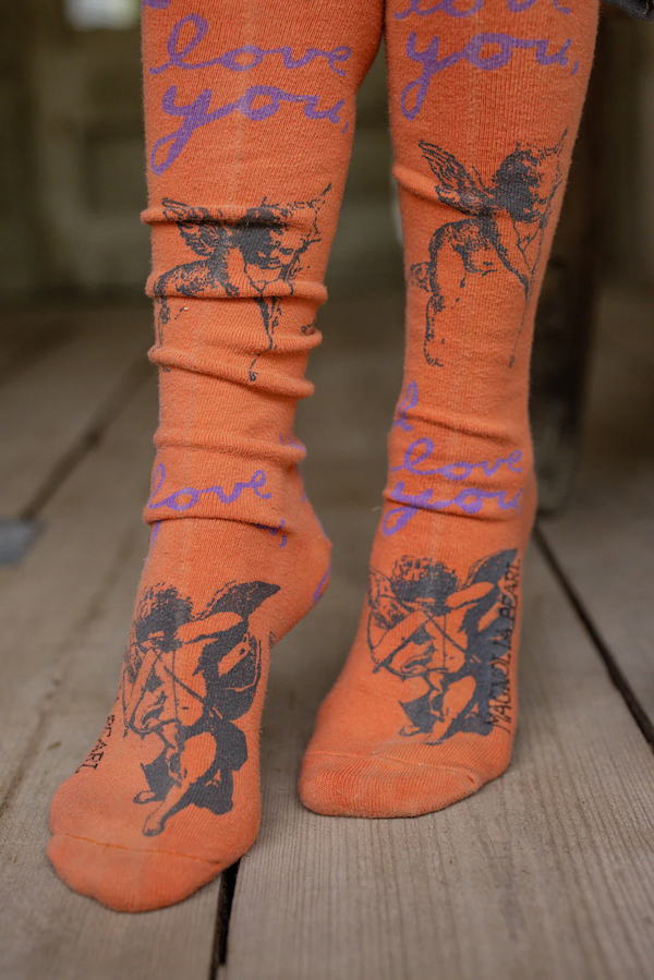 I LOVE YOU OTK SOCKS - SOCKS 184 MARMALADE