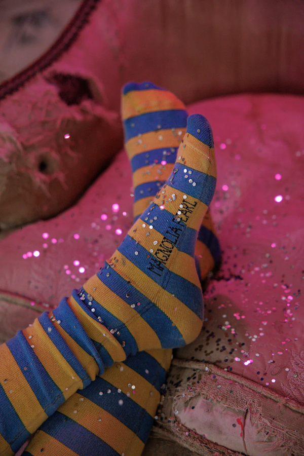 STRIPE OTK SOCKS - SOCKS 194 BANANAS IN PYJAMAS