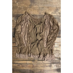 STARDUST LOVE COVERLET - CHOCOLATE