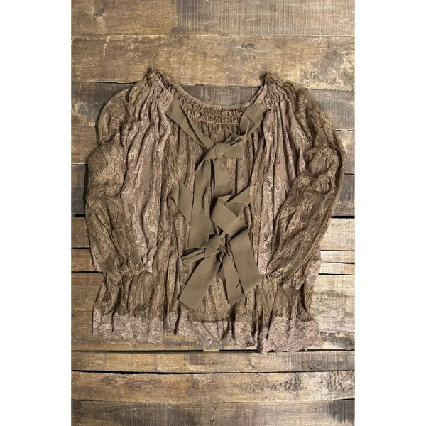 STARDUST LOVE COVERLET - CHOCOLATE