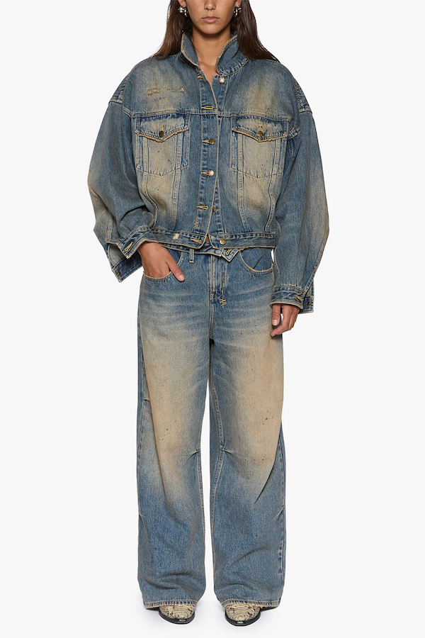 RELAX TRUCKER JACKET - DUNE
