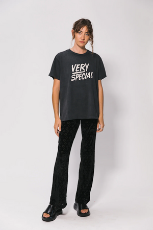 VINTAGE BLACK VERY SPECIAL LOGO TEE