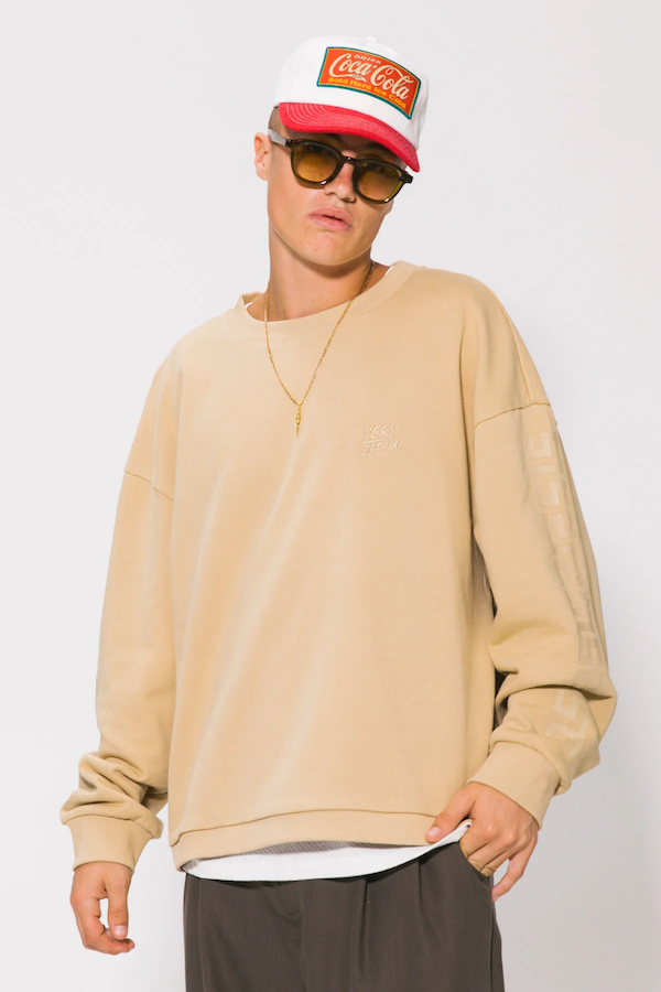 SVS ESSENTIALS CREW - CLASSIC BEIGE