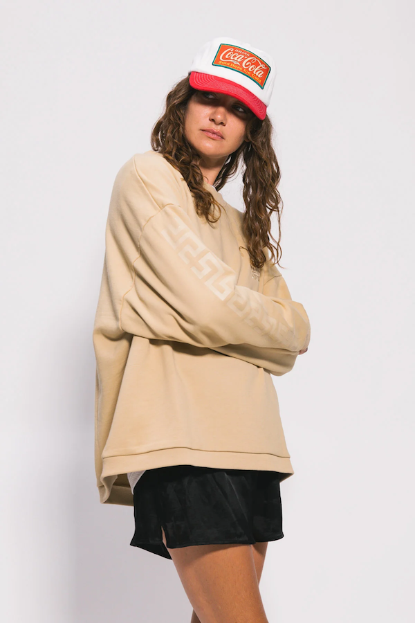SVS ESSENTIALS CREW - CLASSIC BEIGE