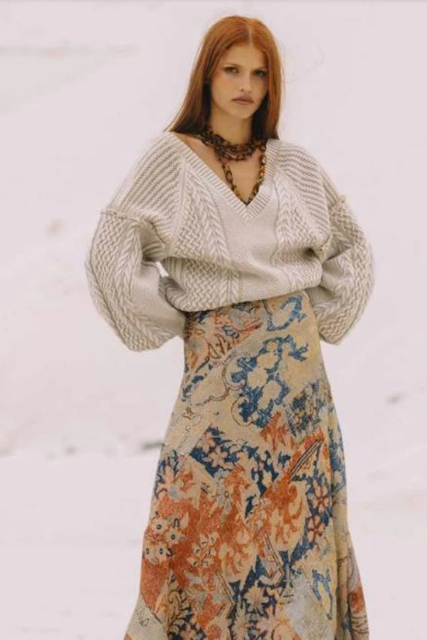 SATOKO SWEATER - BEIGE