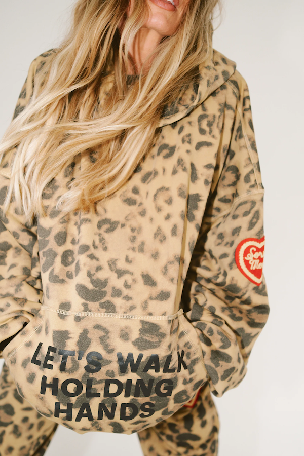 SORRY MOM HOODIE - LEOPARD