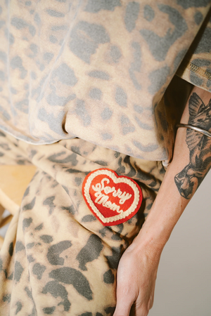 SORRY MOM JOGGER - LEOPARD