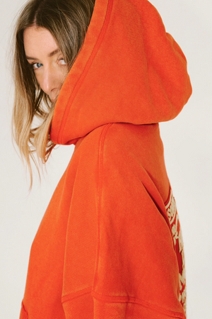 SORRY MOM HOODIE - VINTAGE RED