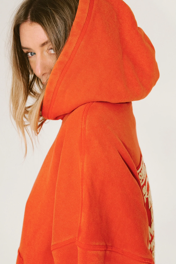 SORRY MOM HOODIE - VINTAGE RED