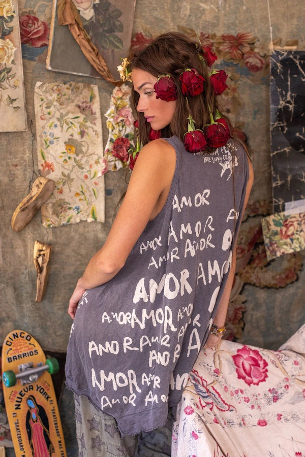 LOVE AMOR PAZ TANK - TANK 350 OZZY