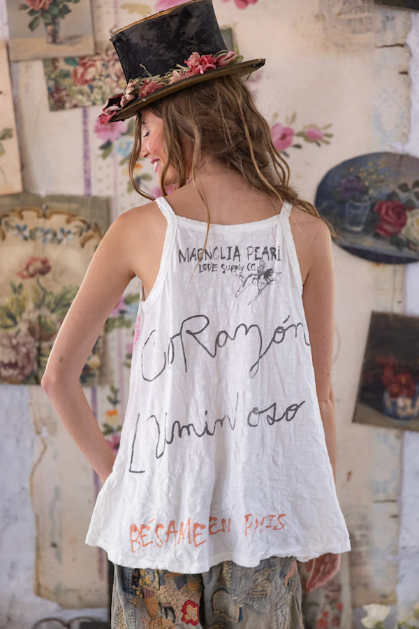 FRIDA CORAZON LUMINOSO LANA TANK - TANK 356