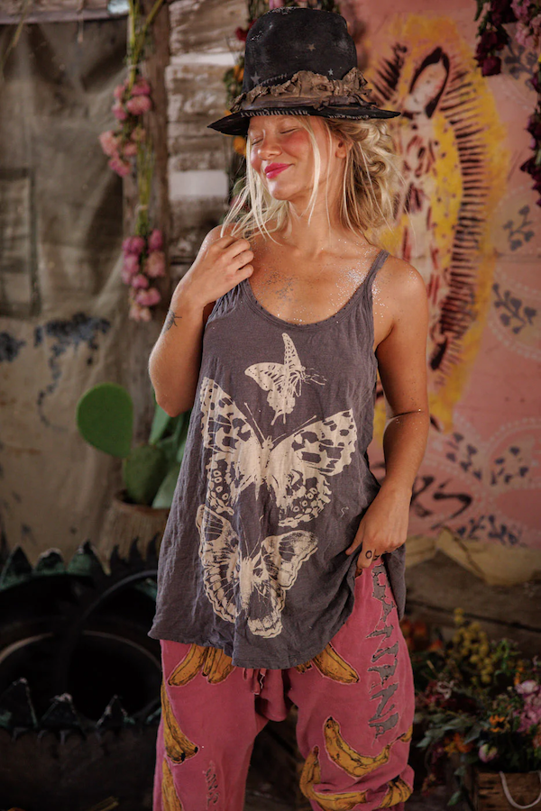 BUTTERFLY TOTEM LANA TANK - TANK 428