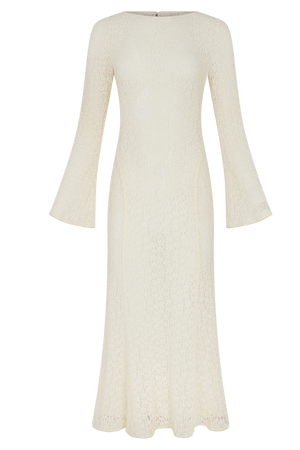 TAROT LACE CHERRY MAXI DRESS
