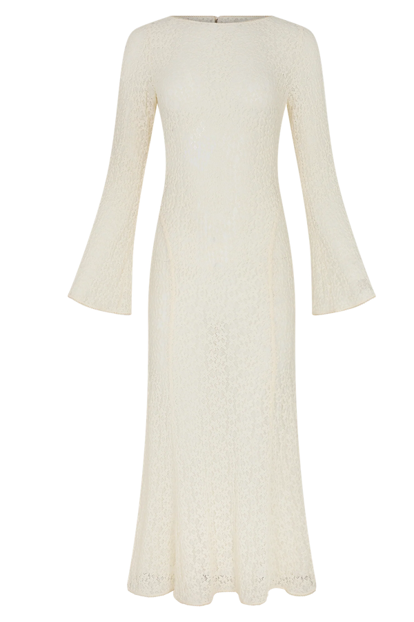 TAROT LACE CHERRY MAXI DRESS