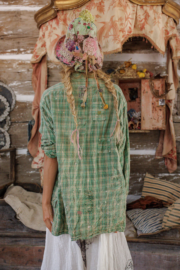 ADISON WORKSHIRT - TOP 1391 GREEN CHILI