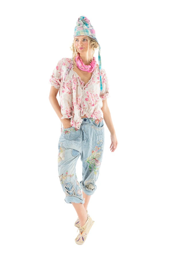 FLORAL MILLIE JO BLOUSE - TOP 1413
