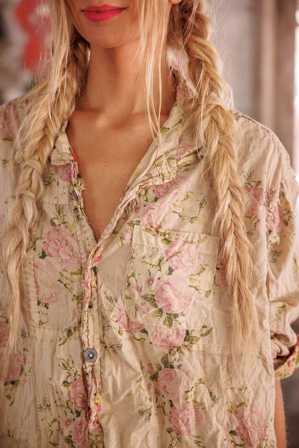PRINTED ADISON WORKSHIRT - TOP 1901 SPRINGLOVE