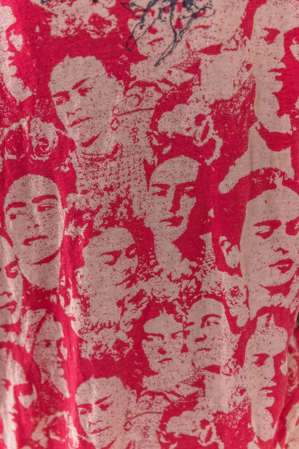 MURAL FRIDA EUROPA TEE - TOP 2071 SANDIA