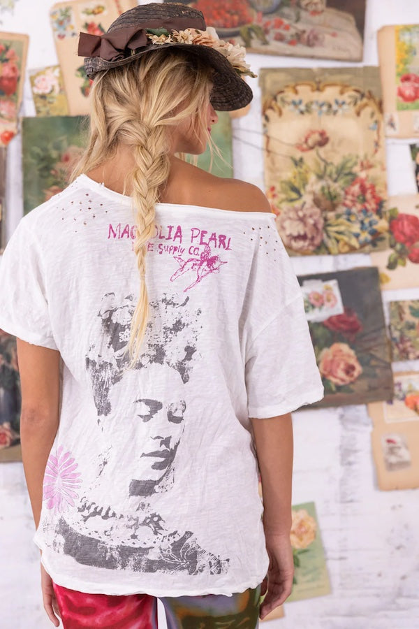 FLIGHT FLOWERS FRIDA TEE - TOP 2131