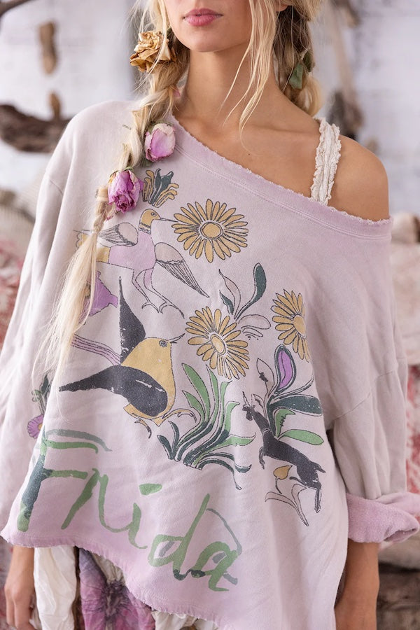 FLIGHT FLOWERS FRIDA NAGO SWEATSHIRT - TOP 2175