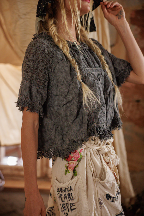 LACE WORK GABRIELLEA BLOUSE - TOP 2280 OZZY