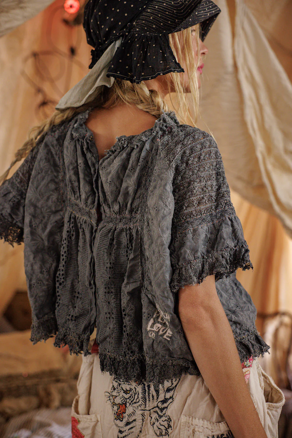 LACE WORK GABRIELLEA BLOUSE - TOP 2280 OZZY