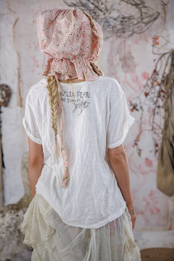 STRAWBERRY BLOOMS TEE - TOP 2361
