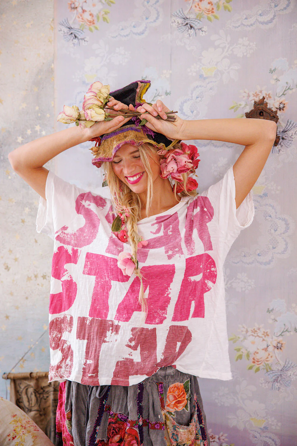 STAR STAR STAR TEE - TOP 2362