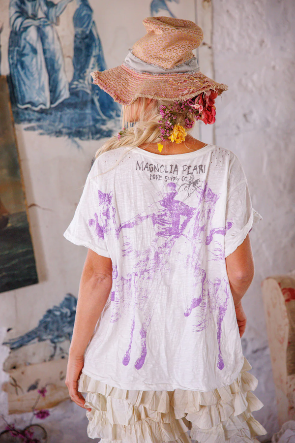 TEXAS COWBOY BOYFRIEND TEE - TOP 2387