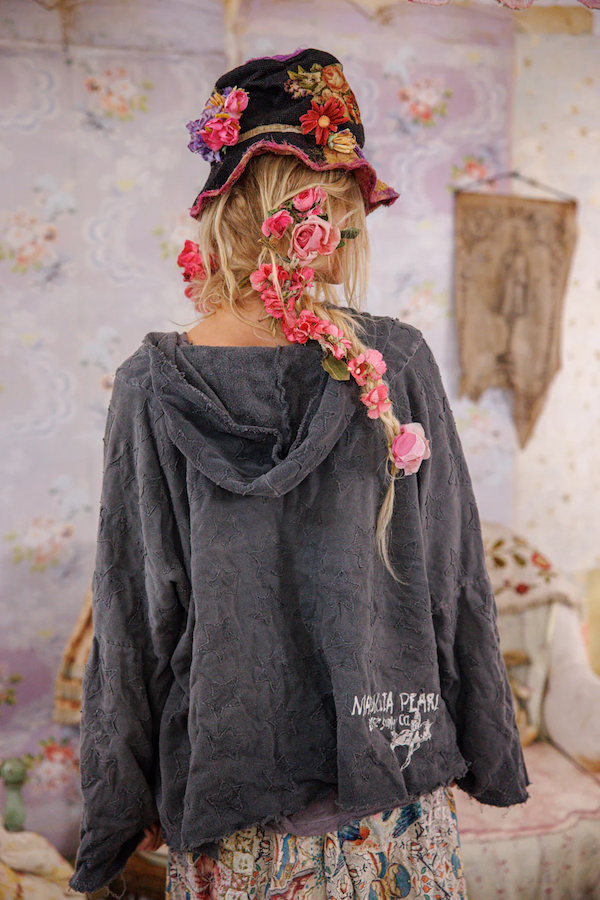 STAR APPLIQUE FRITZA HOODIE - TOP 2399