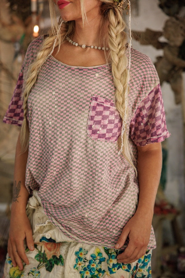 PIECEWISE POCKET TEE - TOP 2405 HATTER