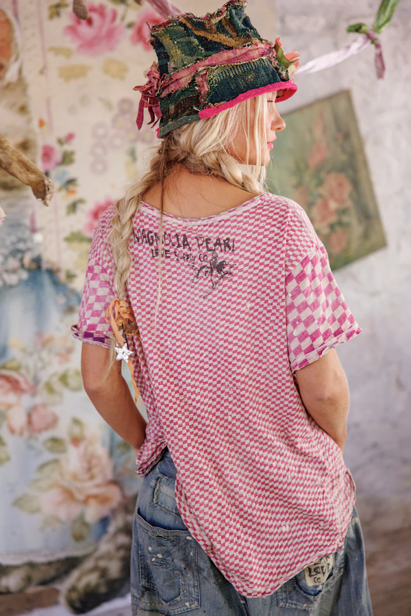 PIECEWISE POCKET TEE - TOP 2405 TOO SWEET